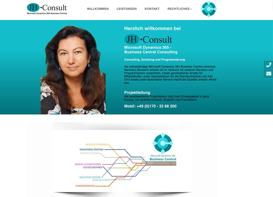 homepage webdesign KRquadrat