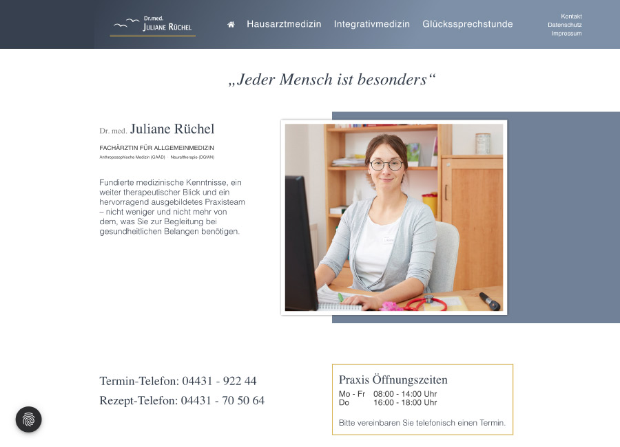 homepage webdesign KRquadrat